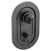 Matte black Posi-Temp(R) with diverter tub/shower valve only