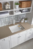 Liven Dual Mount Laundry Sink  - White