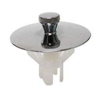 Keeney Quick-N-Easy 2 in. Polished Chrome Brass Tub Stopper