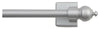 Kenney Satin Silver Silver Magnet Cafe Rod 16 in. L X 28 in. L