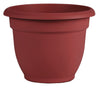 Bloem Ariana 6.8 in. H X 8 in. D Plastic Planter Burnt Red