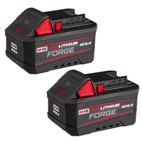 Milwaukee 18V M18 Redlithium Forge 6 Ah Lithium-Ion Battery Pack 2 pc