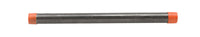 B & K Black Steel Threaded Pre-Cut Pipe 24 L x 1 Dia. in. for Scaffolding/Fence Posts and Rails