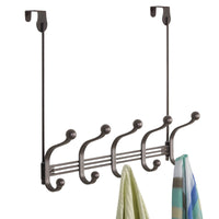 iDesign 15.62 in. H X 5.35 in. W X 12.83 in. L Steel Over-the-Door Rack