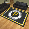 MLB - Pittsburgh Pirates 8ft. x 10 ft. Plush Area Rug