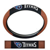 NFL - Tennessee Titans Football Grip Steering Wheel Cover 15" Diameter