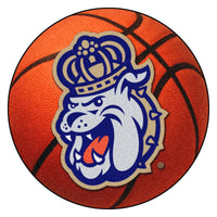 James Madison University Basketball Rug - 27in. Diameter