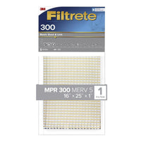 Filtrete 16 in. W X 25 in. H X 1 in. D 5 MERV Pleated Filter Dust 1 pk (Pack of 4)