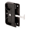 Prime-Line Zinc-Plated Black Plastic Latch and Pull 1 pk