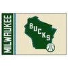 NBA - Milwaukee Bucks Uniform Rug - 19in. x 30in.