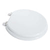 LDR  Round  White  Wood  Toilet Seat