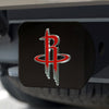 NBA - Houston Rockets Black Metal Hitch Cover - 3D Color Emblem