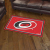 NHL - Carolina Hurricanes 3ft. x 5ft. Plush Area Rug