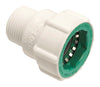 Orbit Pvc-Lock 3/4 In. Push  X 3/4 In. Dia. Mpt Plastic Pipe Adapter