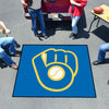 MLB - Milwaukee Brewers Light Blue Rug - 5ft. x 6ft.