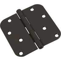 National Hardware 4 in. L Oil Rubbed Bronze Door Hinge 1 pk