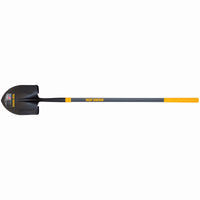 True Temper 57.38 in. Steel Round Digging Shovel Fiberglass Handle