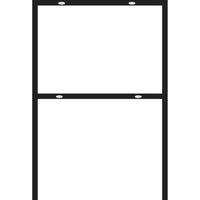 Hillman Black Sign Frame 24 in. H X 18 in. W