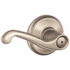 Schlage Flair Satin Nickel Privacy Lockset 1-3/4 in.