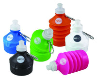 H2GO 16 oz. Collapsible Water Bottle Assorted (Pack of 12)