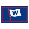 MLB - Chicago Cubs W Flag 4ft. x 6ft. Plush Area Rug