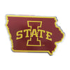 Iowa State University Team State Aluminum Emblem