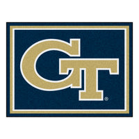 Georgia Tech 8ft. X 10 ft. Plush Area Rug