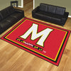 University of Maryland 8ft. x 10 ft. Plush Area Rug