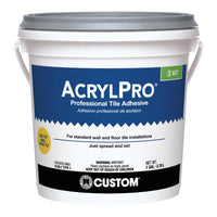 Custom Building Products Acrylpro Ceramic Tile Mastic Adhesive 1 gal. Covers Upto 40 to 60 sq. ft.