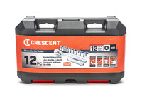 Crescent 1/4 in. drive Metric 6 Point Mechanic's Tool Set 12 pc