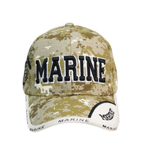 JWM Logo Baseball Cap Digital Camouflage One Size Fits All (Pack of 6)