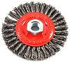 Forney 4 in. Stringer Wire Wheel Brush Metal 20000 rpm 1 pc