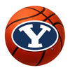 Brigham Young University Basketball Rug - 27in. Diameter