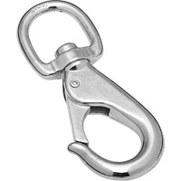 3102BC 3-3/8" x 3/4" Snap Hook - Nickel