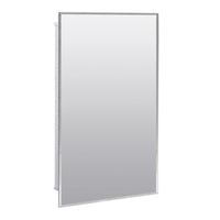 Zenith Products 26 in. H X 16 in. W X 4-1/2 in. D Rectangle Medicine Cabinet/Mirror