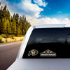 University of Colorado 2 Piece Decal Sticker Set