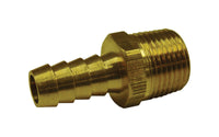 JMF Brass 3/16 in. Dia. x 1/4 in. Dia. Adapter Yellow 1 pk (Pack of 5)