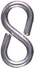 National Hardware Zinc-Plated Silver Steel 1-5/8 in. L Closed S-Hook 1 pk