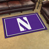 Northwestern University 4ft. x 6ft. Plush Area Rug