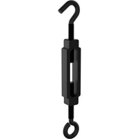 V2179 1/4" X 7-1/2" Turnbuckle Hook / Eye - Black