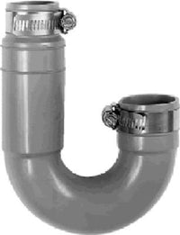 Fernco Schedule 40 1-1/2 in. Hub each X 1-1/4 in. D Hub PVC Drain Trap 1 pk