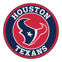 NFL - Houston Texans Roundel Rug - 27in. Diameter