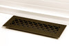 Steelcrest Designer 14 X 4 Wall /Ceiling Oil-Rubbed Bronze Return Vent Cover With Face Mounting Screw Holes No Damper