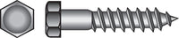 Hillman 1/2 in. X 8 in. L Hex Zinc-Plated Steel Lag Screw 25 pk