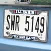 University of Illinois Metal License Plate Frame