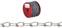 Campbell No. 1 Double Loop Carbon Steel Chain 1/8 in. D X 125 ft. L