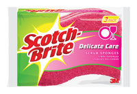 Scotch-Brite Delicate Care Delicate, Light Duty Sponge 4.4 in. L 3 pk