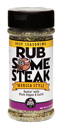 Rub Some Steak Black Pepper & Garlic Seasoning Rub 5.3 oz