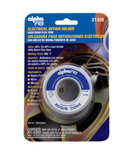 Alpha Fry 4 oz Rosin Core Solder Wire 0.09 in. D Tin/Lead 40/60 1 pc