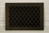 Steelcrest Designer 12 X 8 Wall /Ceiling Oil-Rubbed Bronze Return Vent Cover With Face Mounting Screw Holes No Damper